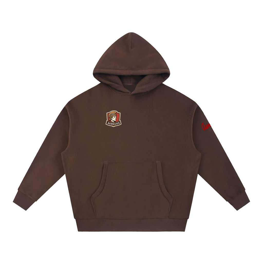 Essential Oversized Boxy Fit Fleece Hoodie